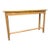 Hand Made Oak Console Table For Sale