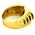 1970s Vintage Modernist 18k Gold Architectural Diamond Ring, Size 8 For Sale - Image 5 of 12