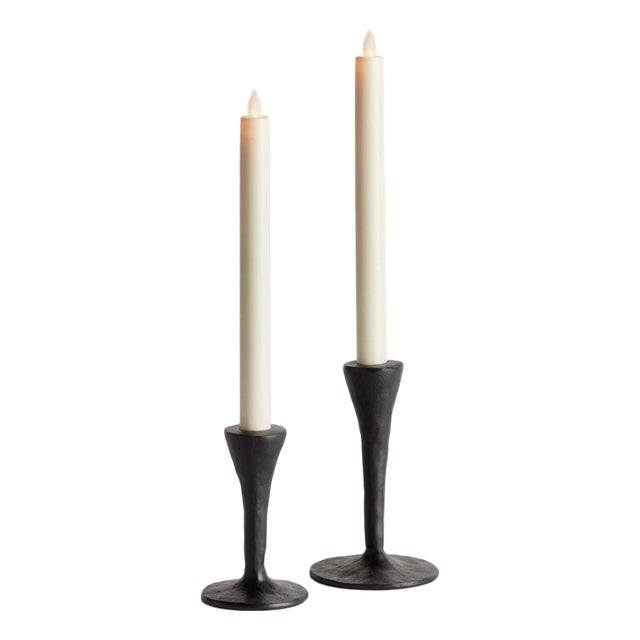 Noah Taper Holders, Set Of 2 For Sale