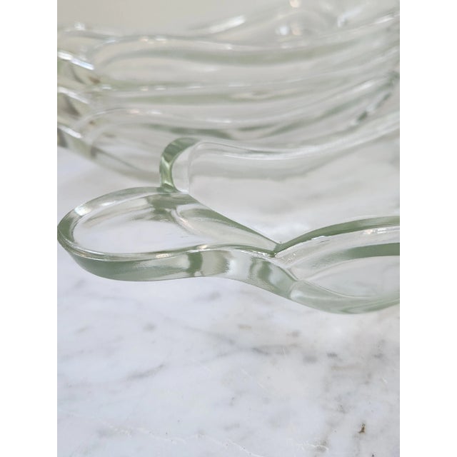 Vintage Banana Split Serving Dishes, Hot Dog Glasses, Boat Dishes, Set of 4 For Sale In New York - Image 6 of 6