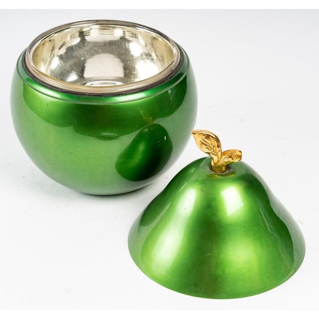 Painted Sheet Metal Ice Bucket, 1970s For Sale - Image 3 of 9