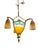 Orange Antique French Art Deco Chandelier For Sale - Image 8 of 8