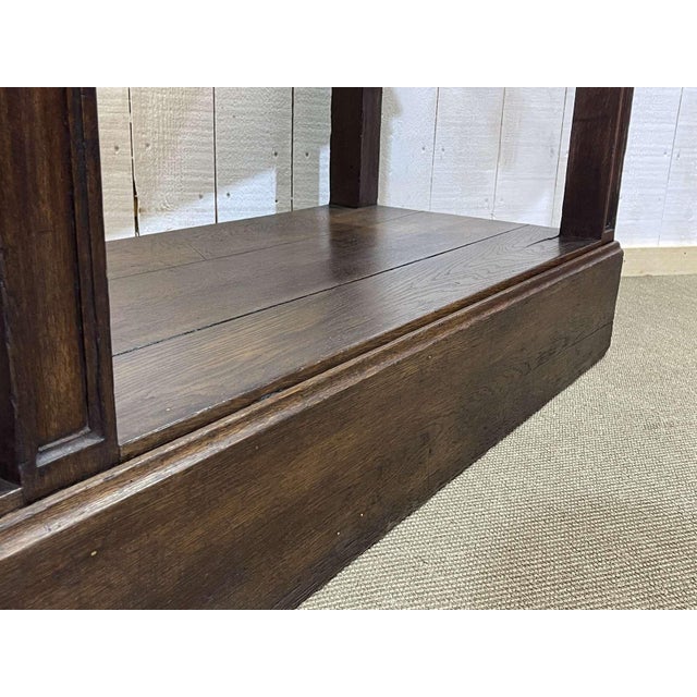 19th Century Oak Drapers Table For Sale - Image 6 of 18