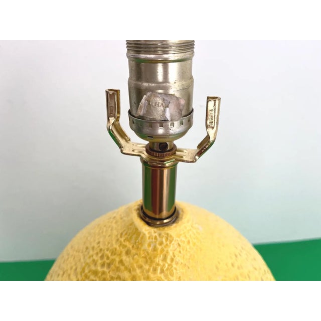 Oversize Lemon Lamp by Hanson & Shade, C1970 For Sale - Image 12 of 18