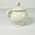 1940s Vintage Farmhouse Boho Chic Art Deco Porcelier Vitreous Cover Sugar Bowl For Sale - Image 6 of 11
