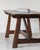 Spanish Poplar Trestle Table For Sale - Image 6 of 14