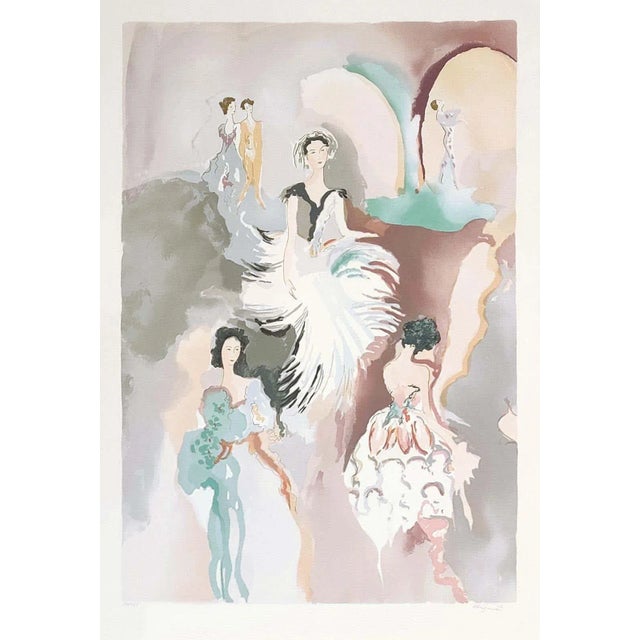 Serigraph in colors on paper. Hand signed, titled and numbered by the artist. From the edition of 275. Sheet size 32 x 22...