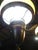 Large Vintage Three-Light Chandelier in Brass with Iron and Glass, 1970s For Sale - Image 15 of 18