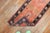 Narrow Antique Orange Tibetan Runner - 1'7" x 7'6" For Sale - Image 4 of 9