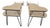 A Pair of Mid Century Modern Atomic Tripod Hairpin, Two Tiered Side Tables For Sale