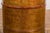 Late 20th Century Burmese Vintage Negora Lacquer Circular Storage Bin with Vertical Stripes For Sale - Image 5 of 12