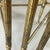 Vintage Solid Brass Smoked Glass Nesting Tables Set of Three For Sale - Image 12 of 12
