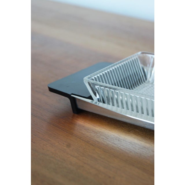 Modern Serving Tray and Glass Bowls from WMF, Set of 3 For Sale - Image 5 of 6