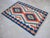 Textile 1980s Vintage Hand Woven Turkish Rug Flat Weave Wool Area Kilim Oushak Rug For Sale - Image 7 of 12