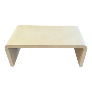 Karl Springer Goatskin Waterfall Table