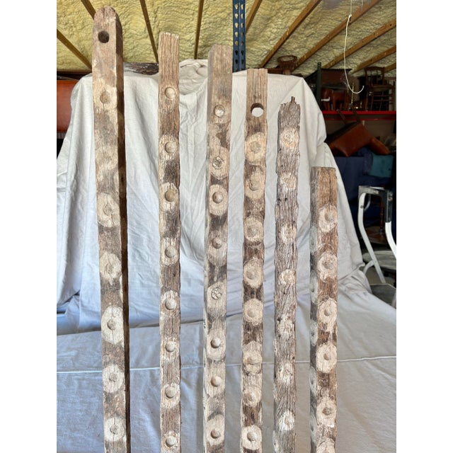 Early 20th Century French Wooden Oyster Sticks - Set of 6 For Sale - Image 11 of 12