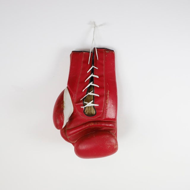 Circa 1970, We offer this Vintage Cleto Reyes Big Size Boxing Glove, made in leather ideal for decoration or to get...