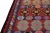 Vintage Kilim Handmade Flatweave Red Geometric Wool Runner 5' 7'' X 12' 2'' For Sale - Image 9 of 11