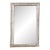 Antique Wabi Sabi Weathered Teak Mirror For Sale