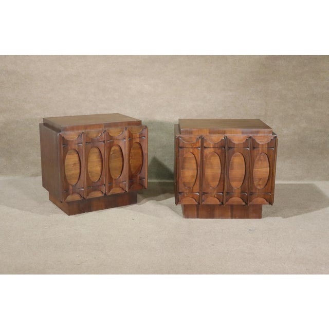 Mid 20th Century Mid 20th Century Tabago Furniture Mid-Century Cabinets - 2 Pieces For Sale - Image 5 of 12