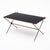 French Mid-Century Black Glass, Iron and Brass Coffee Table For Sale - Image 4 of 9