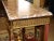 ​19th Century French Figural Gold Marble Top Mirror Back Console Table For Sale - Image 9 of 13