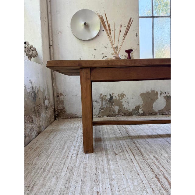 Farmhouse Table in Oak, 1950s For Sale - Image 15 of 18