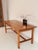 Tan Vintage Cherrywood Dining Table For Sale - Image 8 of 18