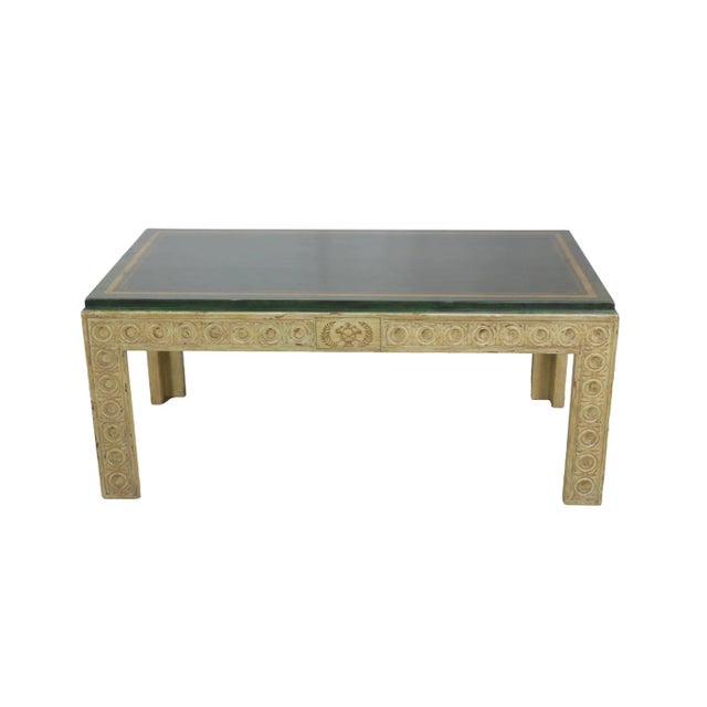 Late 20th Century Vintage Hand-Carved and Crafted Coffee Table For Sale - Image 5 of 11