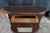 Mid 20th Century Mid Century Demilune Chippendale Style Mahogany Console Table Hall Cabinet 47" For Sale - Image 5 of 15