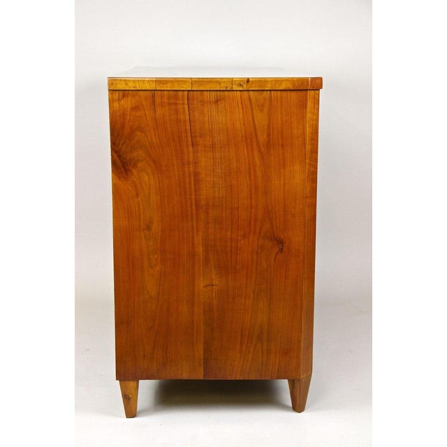 Biedermeier Cherrywood Chest of Drawers, Austria, 1830s For Sale - Image 12 of 18