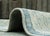 Blue Turkish Oushak Runner Rug 3' x 11'10" #17814 For Sale - Image 8 of 8