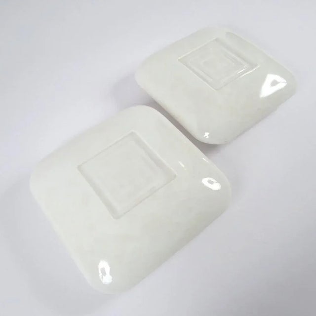 Postmodern Marbled Glass Wall Lamps, 1980s, Set of 2 For Sale - Image 3 of 8