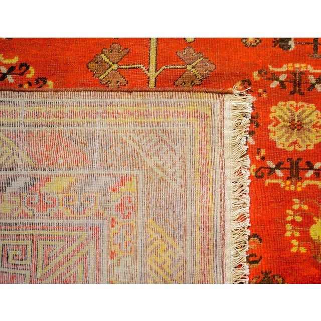 Early 20th Century Khotan Rug For Sale In Chicago - Image 6 of 7