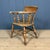 Brown Antique English Captain's Chair, 1900s For Sale - Image 8 of 18