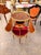 Vintage Two-Tier Mahogany Dessert Trolley on Casters For Sale In Orlando - Image 6 of 10