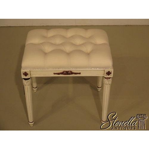 Age: Approx. 5 Years Old Details: Fine Paint decorated finish Gold painted highlights Tufted Top Model #33948-JWI French...