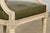 Early 20th Century French Louis XVI Style Painted Armchair in Olive Green For Sale - Image 17 of 18