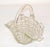 1970s Vintage 1970 Decorative Clear Crystal Glass Bride Basket With Handle Centerpiece For Sale - Image 5 of 13
