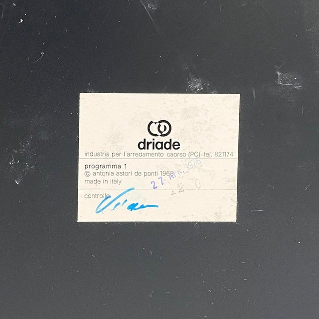 Modern Italian Modular Bookcases Program 1 by Antonia Astori De Ponti for Driade, 1970s, Set of 4 For Sale - Image 18 of 18