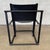 Metal Post Modern Black Leather and Metal Armchair #5 by Radbound Van Beekum for Pastoe For Sale - Image 7 of 12