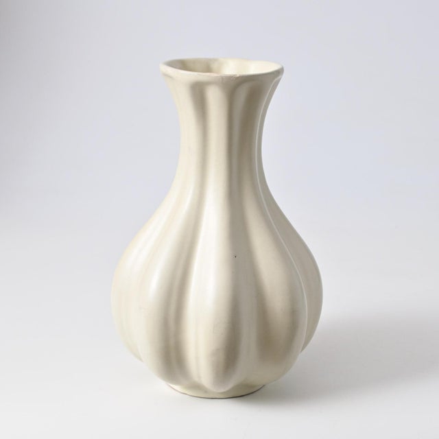 1940s Swedish Earthenware Vase from Upsala Ekeby, 1930s For Sale - Image 5 of 12