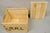 Late 20th Century RRL Wooden Sliding Lid Crate Ralph Lauren? Perishable Burn Mark Storage Box For Sale - Image 9 of 12
