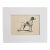 Antique 1890s Dog Print in 8 x 10 Mat: "The Pointer Champion Bracket" For Sale