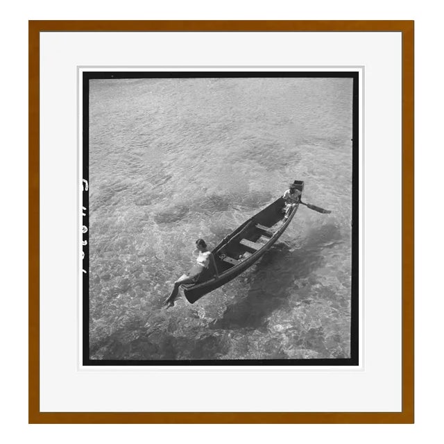 Toni Frissell, Model in Montego Bay, C Print, Framed For Sale