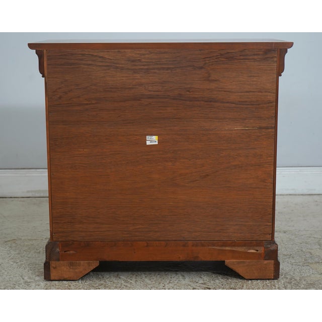 Pair Stickley Cherry 3 Drawer Marseilles Nightstands For Sale - Image 16 of 18