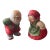 Vintage Mr. & Mrs. Santa Claus Warm Buns Figures-a Pair For Sale