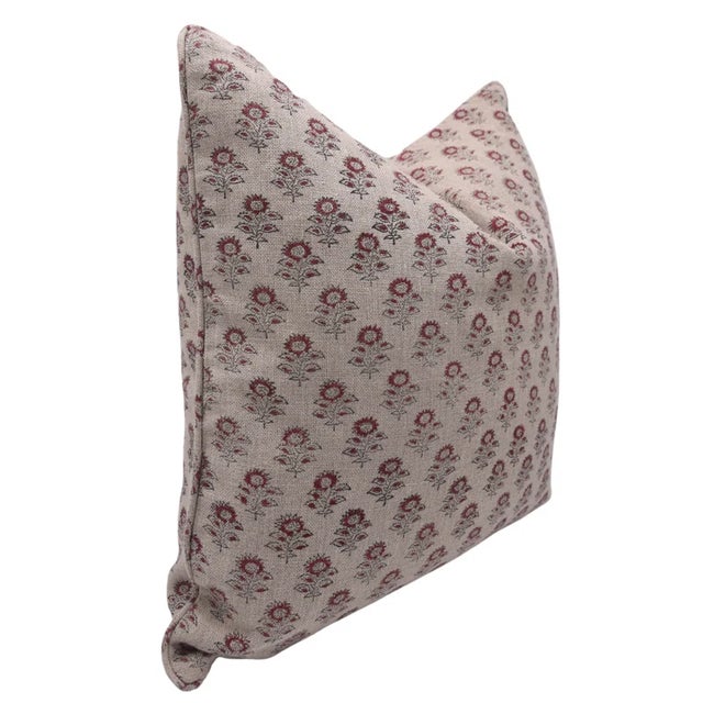 Add a touch of heritage to your home with Fabdivine’s Anar Kali block print cushion cover. Crafted from durable thick...