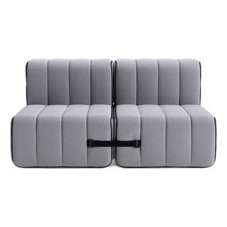 Curt Set of 3 - Flexible 2-Seater - Jet - 9803 (Grey) by Ambivalenz, Set of 3 For Sale