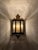 Louis XV Bronze Brass Wall Lanterns in Faceted Glass, Germany, 1970s, Set of 2 For Sale - Image 3 of 18